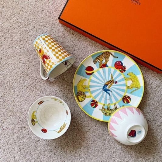 Hermès Circus dinnerware collection