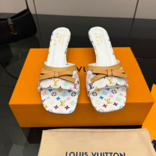 Louis Vuitton x Takashi Murakami 6AM Mules.