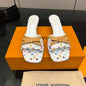 Louis Vuitton x Takashi Murakami 6AM Mules.
