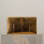 Saint Laurent Uptown Pouch Military Gold metallic finish