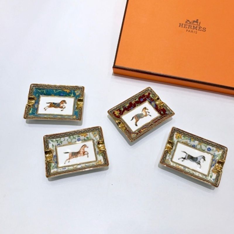 Hermès porcelain mini change trays