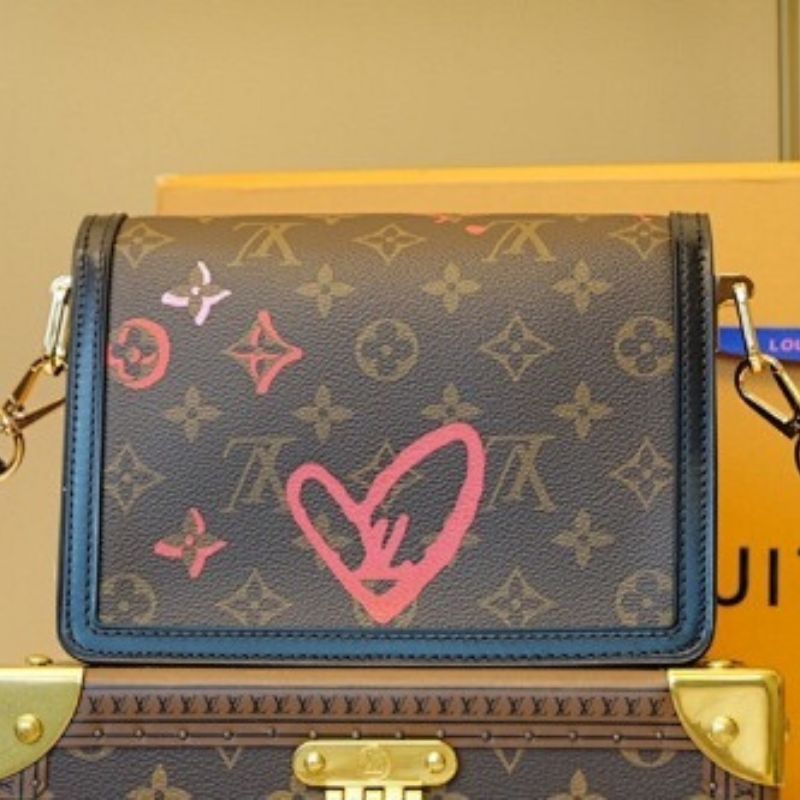 Louis Vuitton Dauphine Mini from the "Fall in Love" capsule collection.