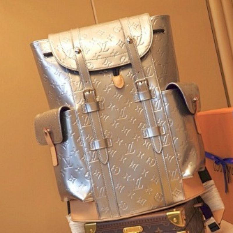 Louis Vuitton Christopher PM in Monogram Mirror coated canvas