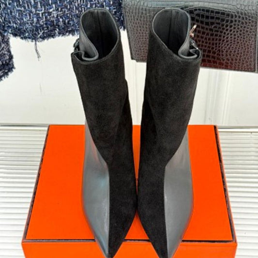 Hermès Hanae 85 ankle boots.