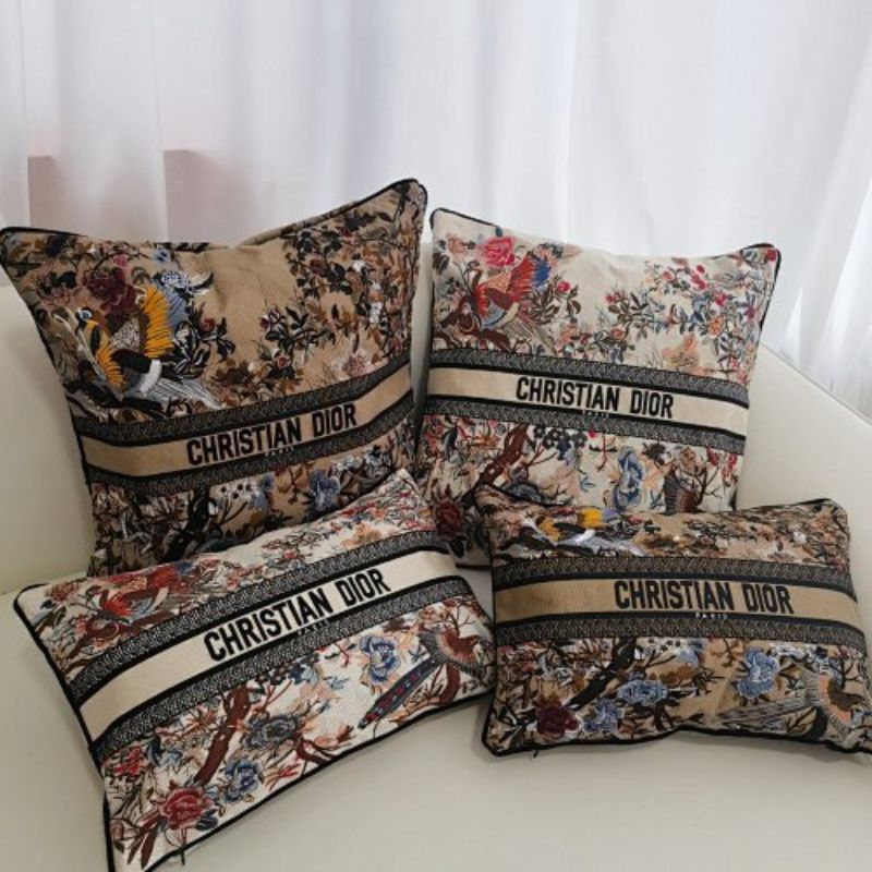 Dior Birds of Paradise Cushions