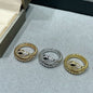 Bvlgari Serpenti Tubogas diamond bypass ring