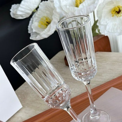 Dior luxury crystal champagne flutes