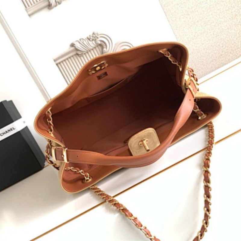 Chanel 25A Two-Tone Shopping Bag