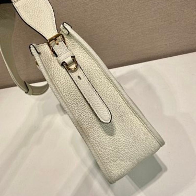 Prada Medium Vitello Phenix Leather Shoulder Bag