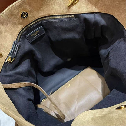 Saint Laurent Jamie Shopping Bag in suede.