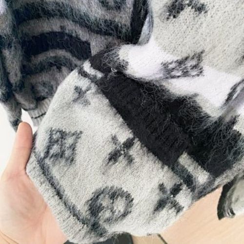 Louis Vuitton Monogram Mohair Cardigan