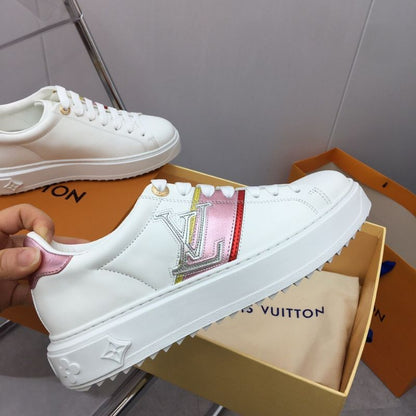 Louis Vuitton Time Out Graphic Striped Sneakers