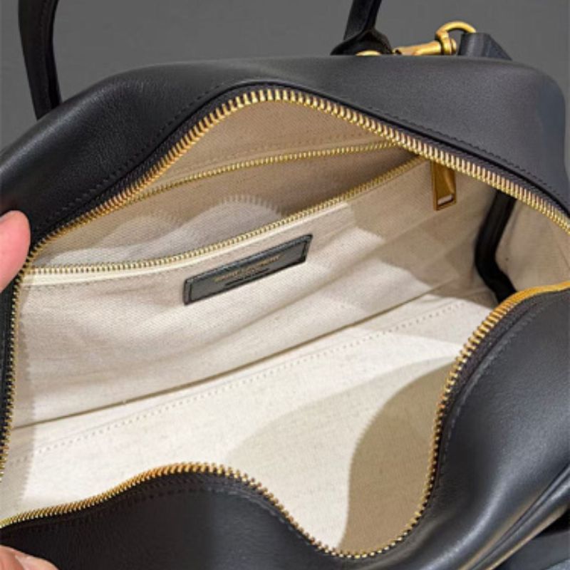 Saint Laurent Sac De Jour Boston Small in smooth leather.