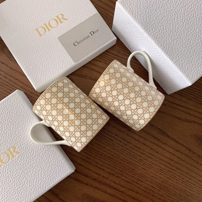 Dior's Maison collection Cannage Montaigne Mugs