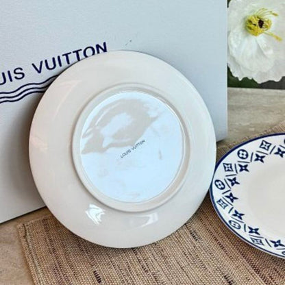 Louis Vuitton Monogram Flower Tile Tableware Collection.