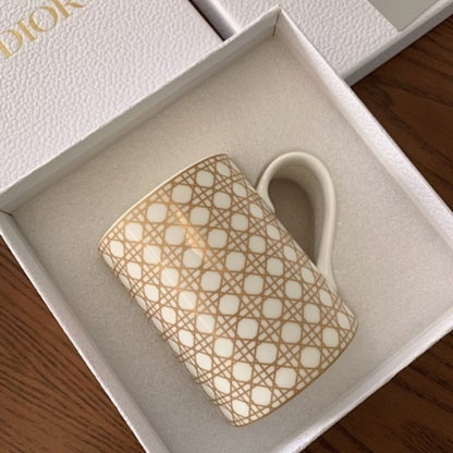 Dior's Maison collection Cannage Montaigne Mugs