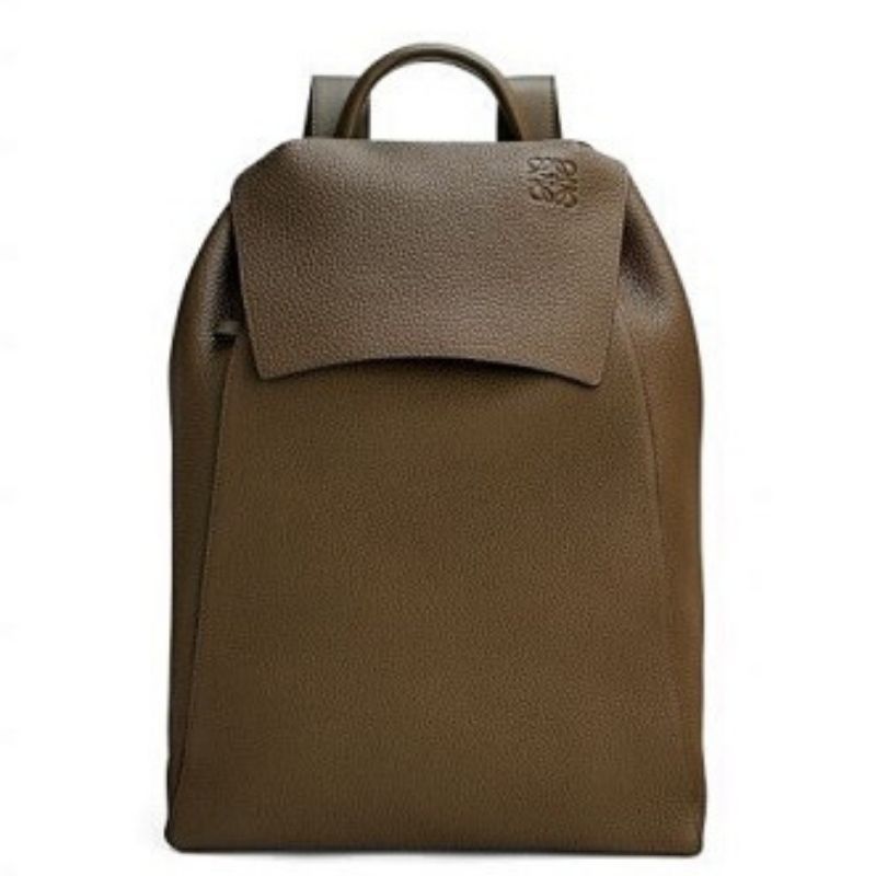 Loewe Military backpack in soft grained calfskin