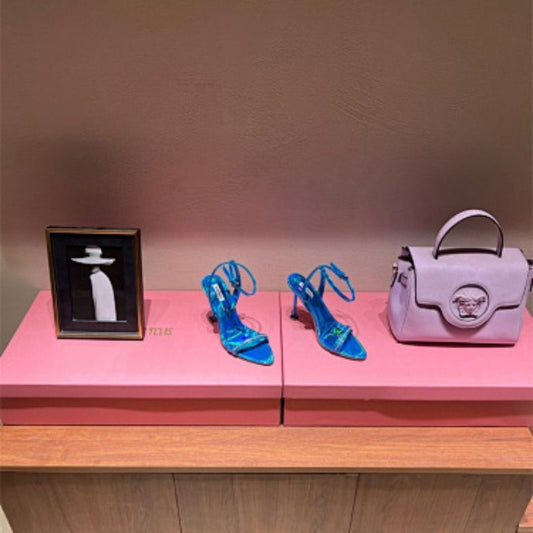 Miu miu Crystal-Embellished Strappy Sandals