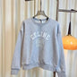 Celine Blason Oversize or Loose Sweatshirt in Cotton Fleece,