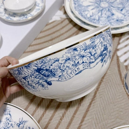 Dior Maison Constellation and Toile de Jouy Tableware Set.