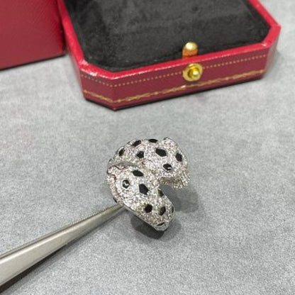 Panthère de Cartier Double-Head Bypass Ring,