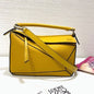 Loewe Puzzle Bag in a vibrant yellow