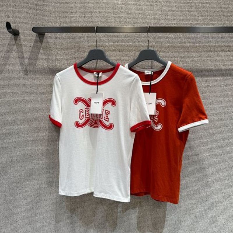 Celine 70's T-Shirt in Cotton Jersey in two color variations