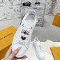 Louis Vuitton Time Out sneakers in white calf leather