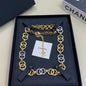 Chanel Interlocking CC Round-Link Chain Necklace
