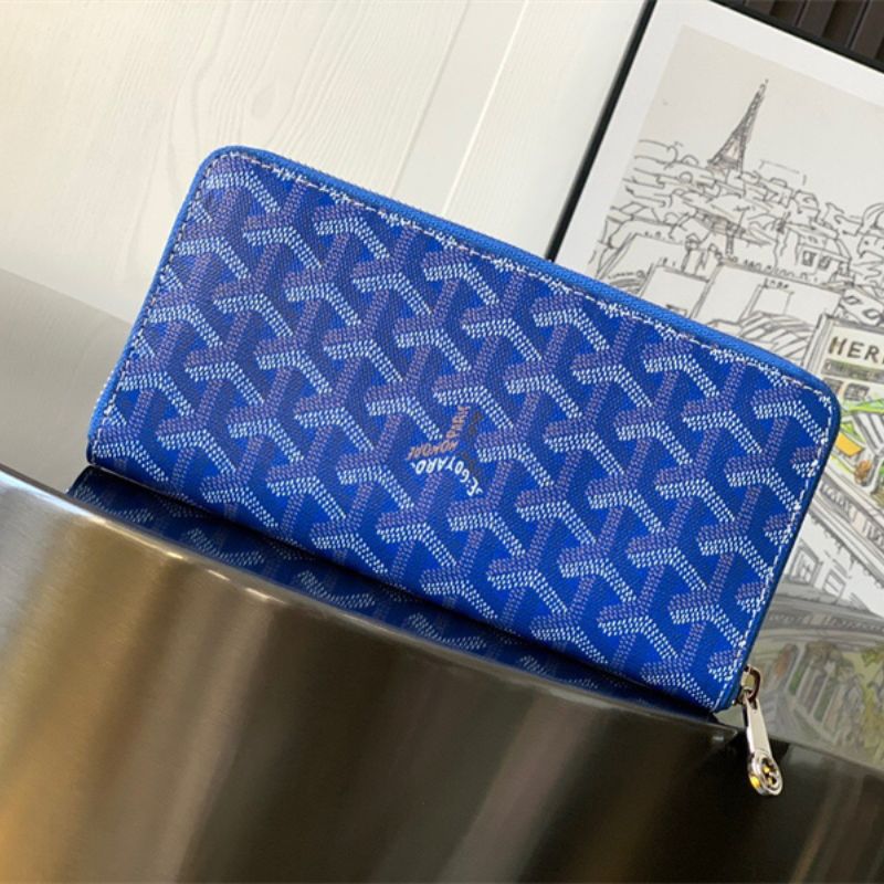Goyard Matignon GM zip around wallet