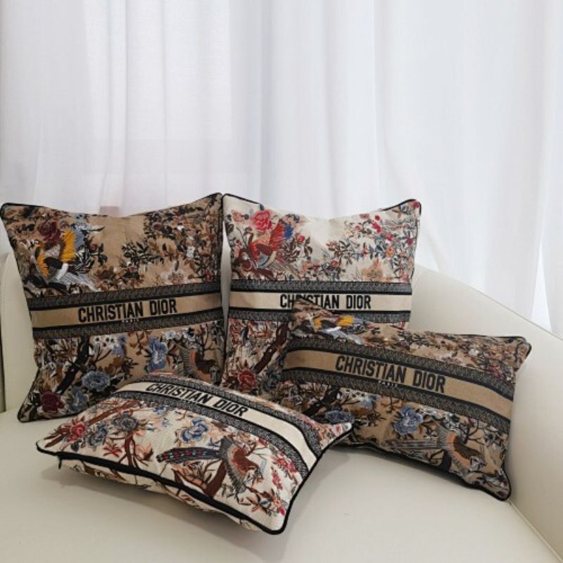 Dior Birds of Paradise Cushions