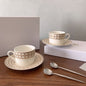Dior's Maison collection Cannage Montaigne Tea Cups and Saucers.