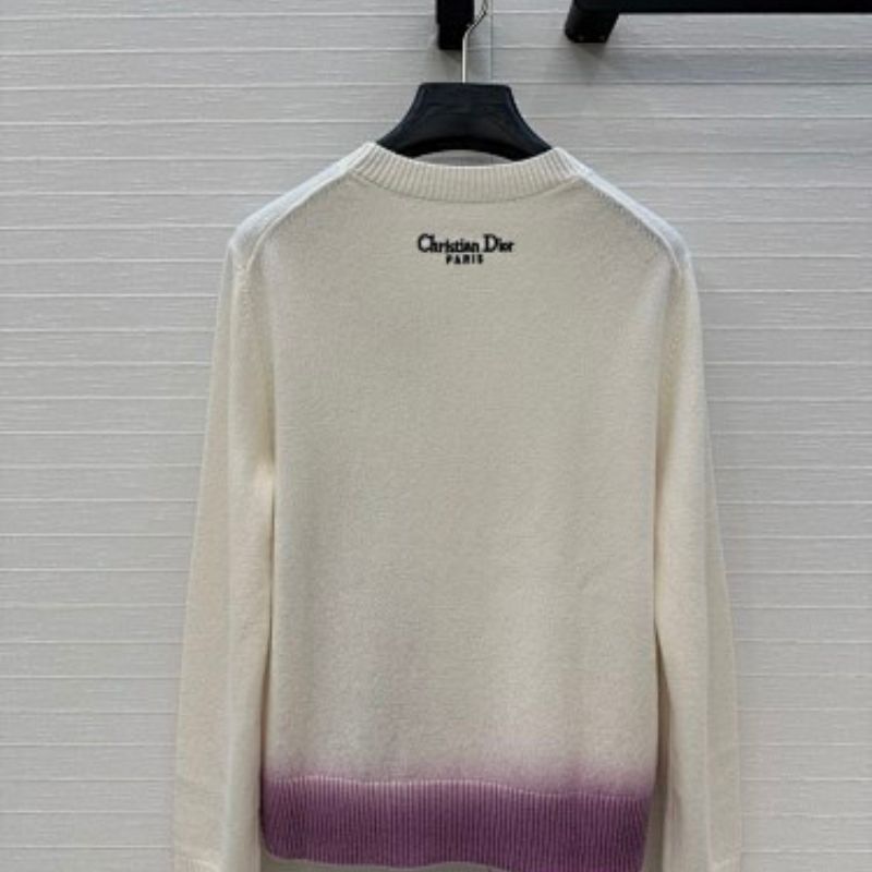 Christian Dior Pivoine embroidered sweater.