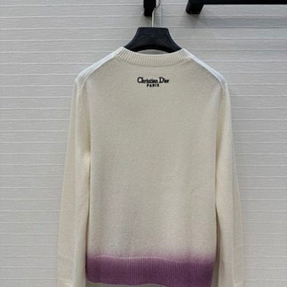 Christian Dior Pivoine embroidered sweater.