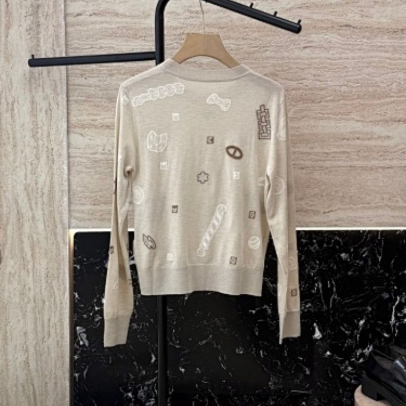 Hermès  "Candy Libris" long-sleeve sweater