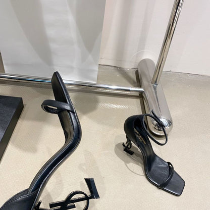 Saint Laurent Opyum sandals.