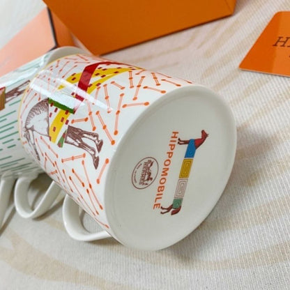 Hippomobile Mugs from Hermès