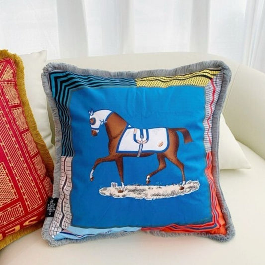 Hermès decorative throw pillow