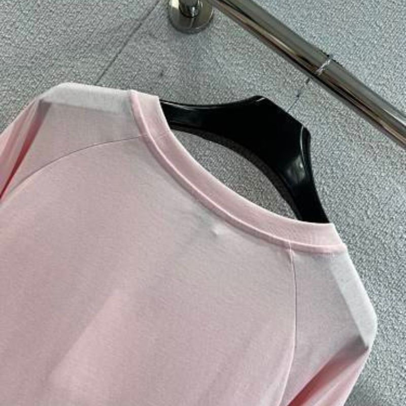 Celine Long Sleeved T-Shirt in Cotton Jersey