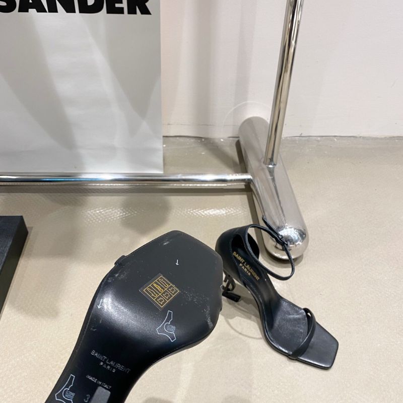 Saint Laurent Opyum sandals.