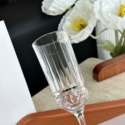 Dior luxury crystal champagne flutes