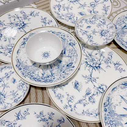Dior Maison Constellation and Toile de Jouy Tableware Set.