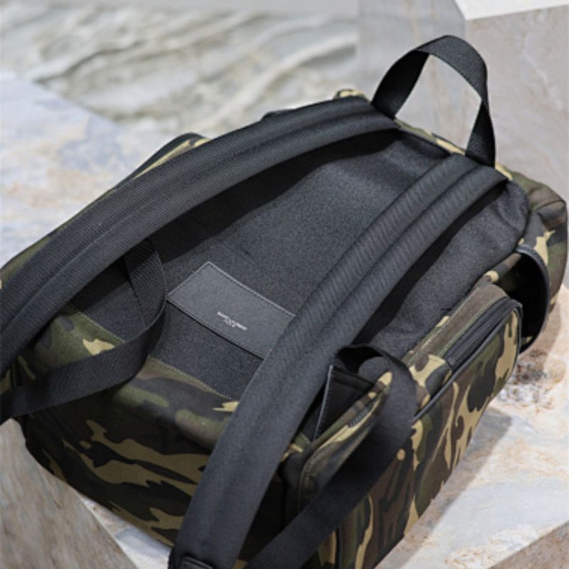 Saint Laurent Utilitarian Camo-print Backpack,