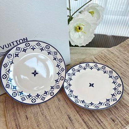 Louis Vuitton Monogram Flower Tile Tableware Collection.