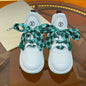 Louis Vuitton Archlight White with Green Monogram Ribbon sneakers