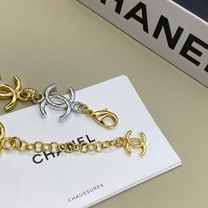 Chanel Interlocking CC Round-Link Chain Necklace