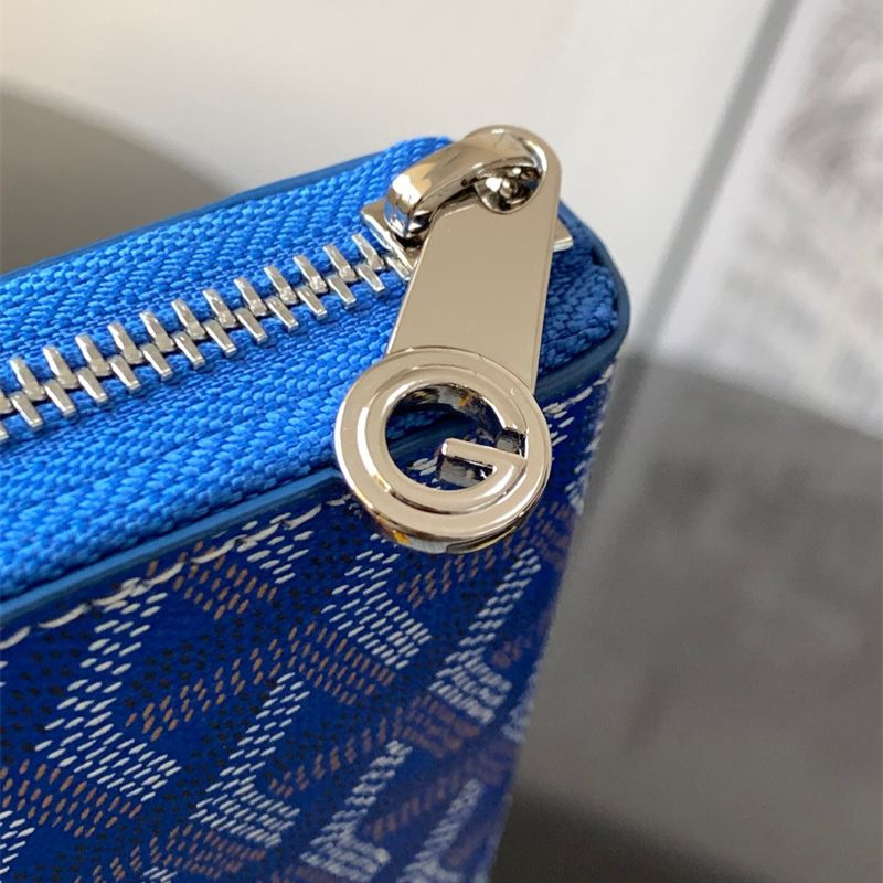 Goyard Matignon GM zip around wallet