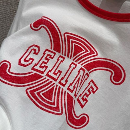 Celine 70's T-Shirt in Cotton Jersey in two color variations