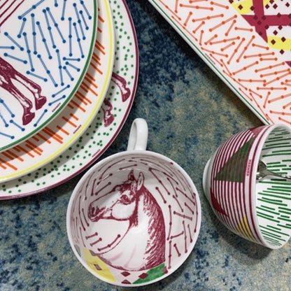 Hippomobile tableware collection by Hermès,