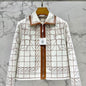Hermès "Palefroi Remix" varsity jacket.